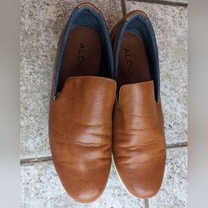 Aldo loafers for Men. Brown color. Size 10.5